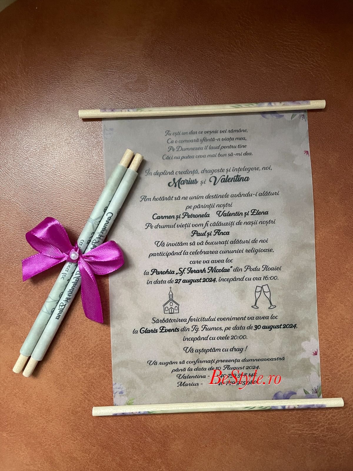 Invitatie nunta BSIN121