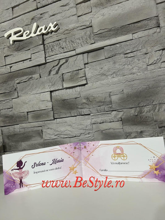 Plic de bani botez BSPB090