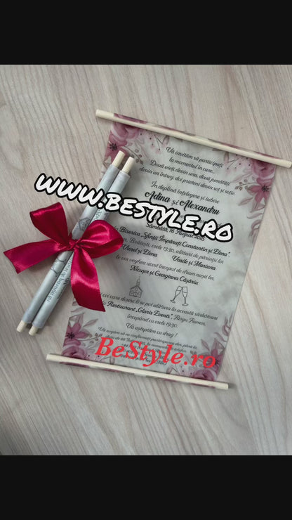 Invitatie nunta BSIN125