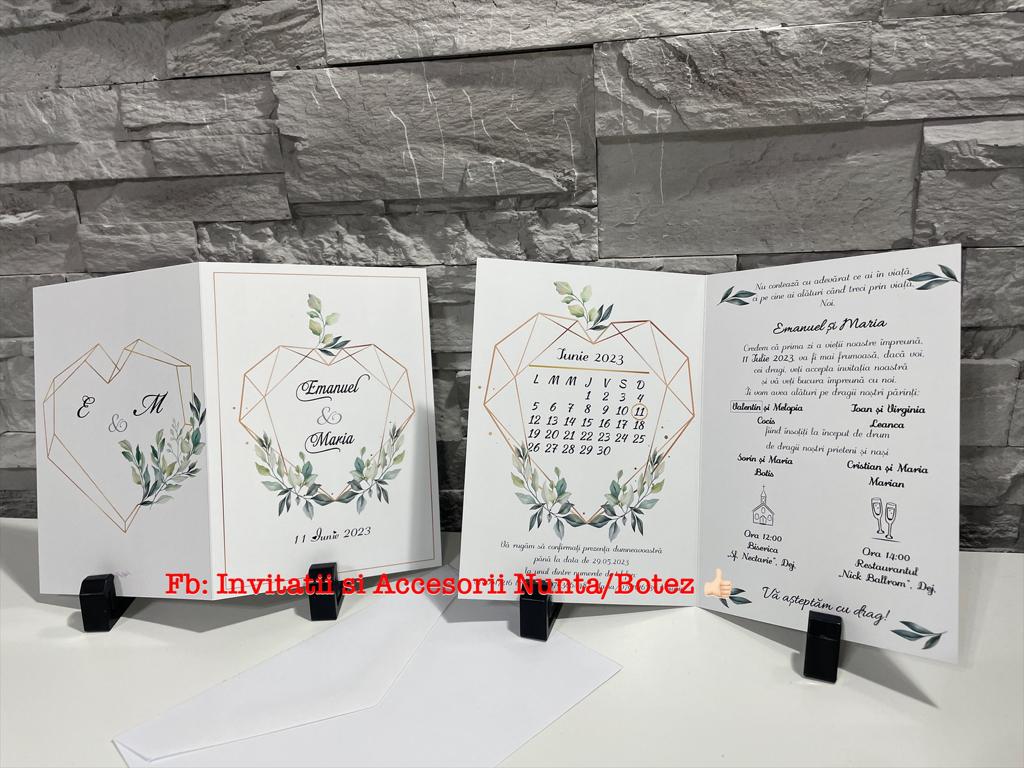 Invitatie nunta BSIN105