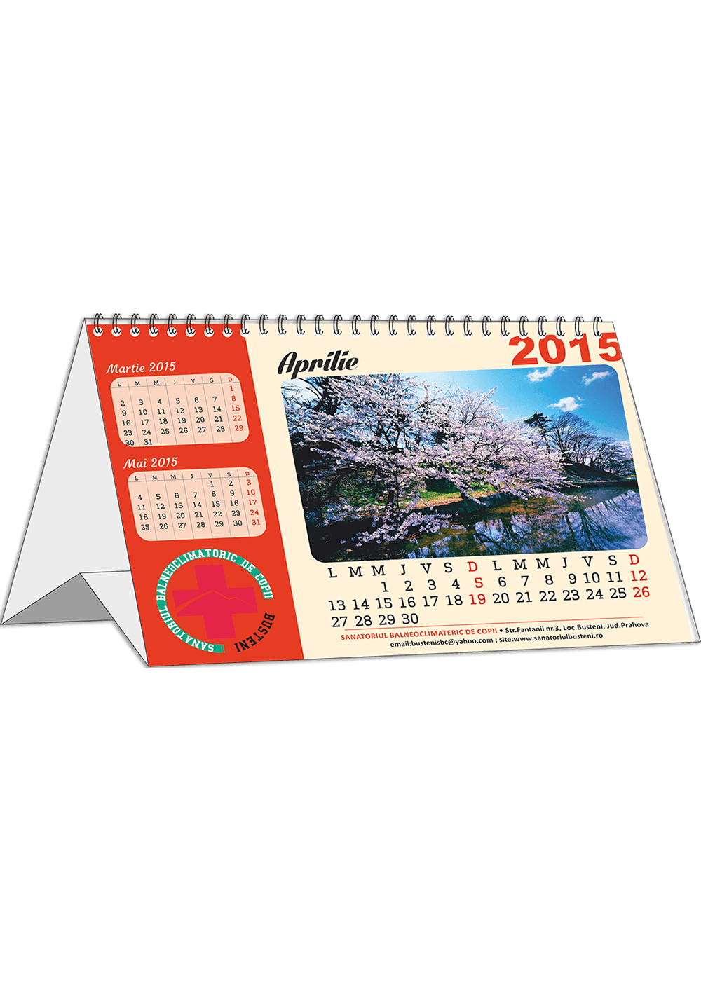 Calendar general de birou 2025 CAL G19 - Peisaje