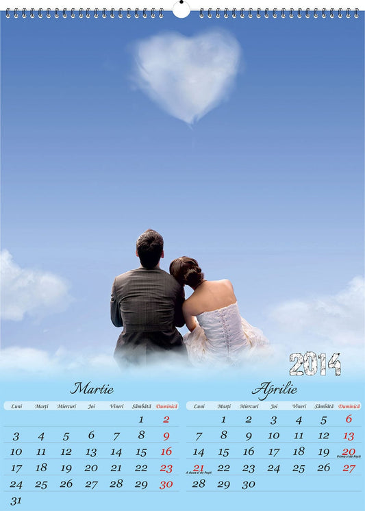 Calendar personalizat de perete 2025 CAL P04