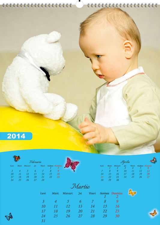 Calendar personalizat de perete 2025 CAL P06