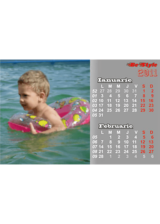 Calendar personalizat de birou 2024 CAL P10