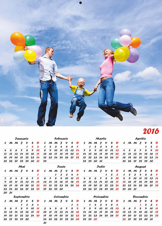 Calendar personalizat de perete 2025 CAL P41