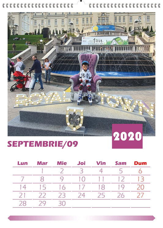 Calendar personalizat de perete 2025 CAL P48