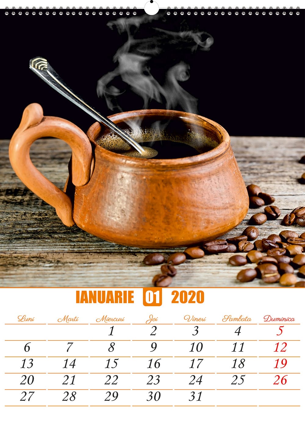 Calendar personalizat de perete 2024 CAL P50