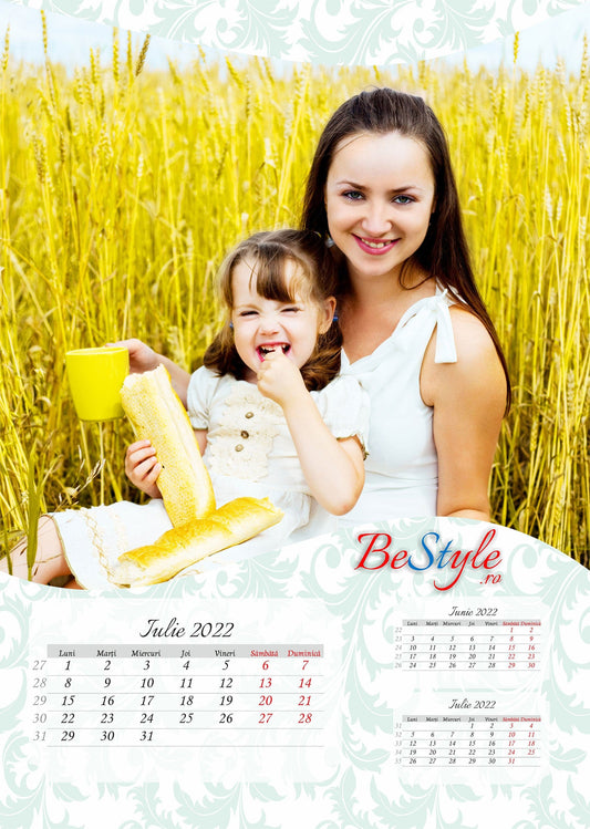 Calendar personalizat de perete 2025 CAL P52