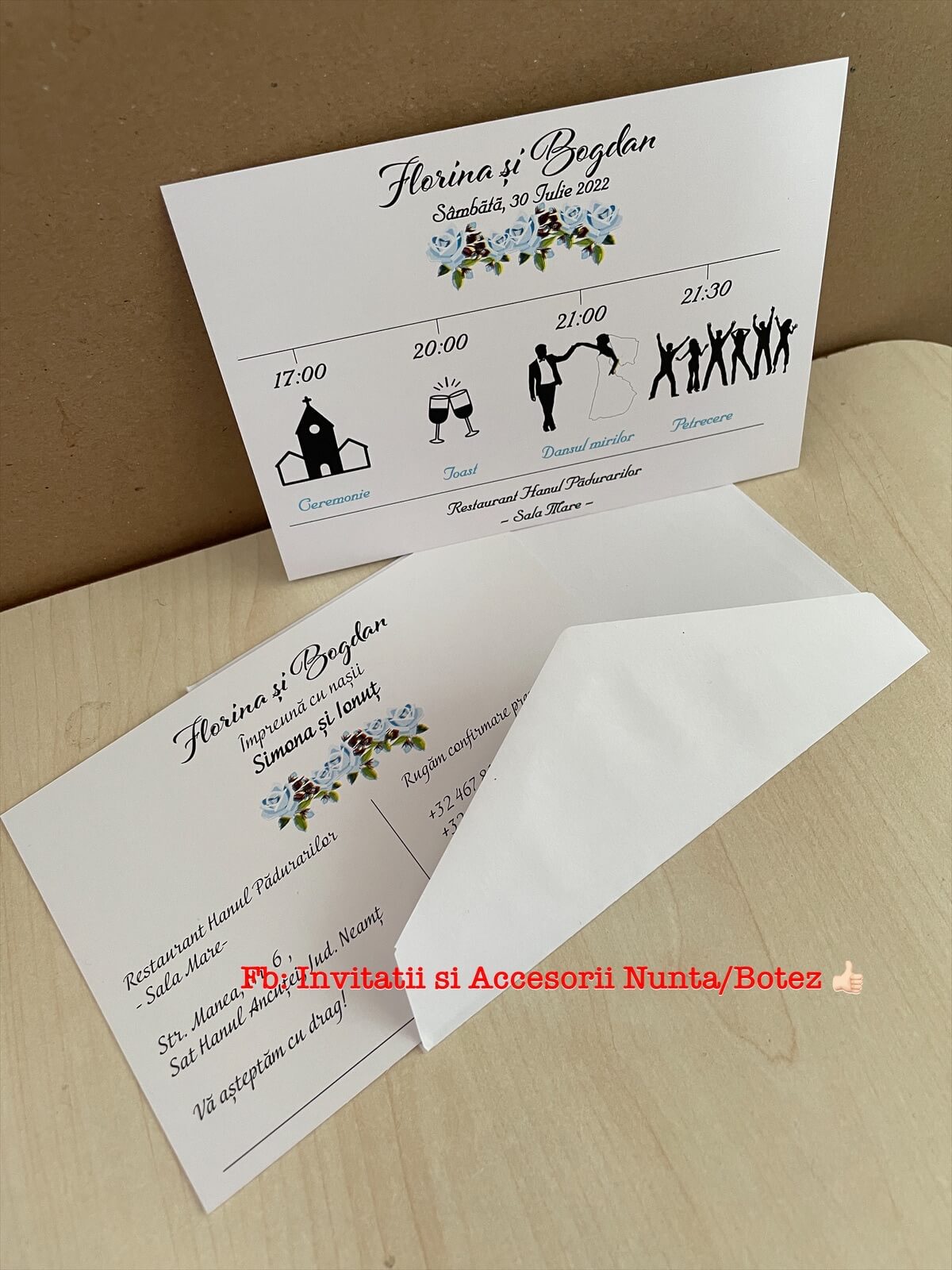 Invitatie nunta BSIN089