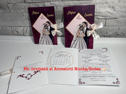 Invitatie nunta BSIN057