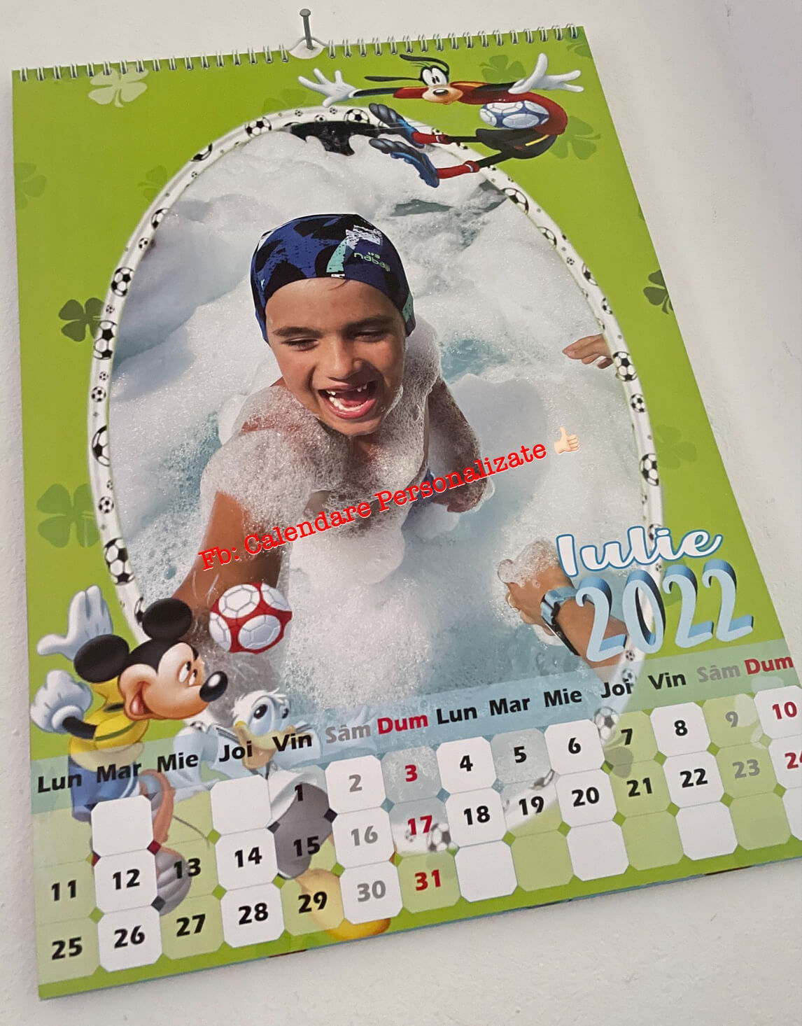 Calendar personalizat de perete 2025 CAL P54