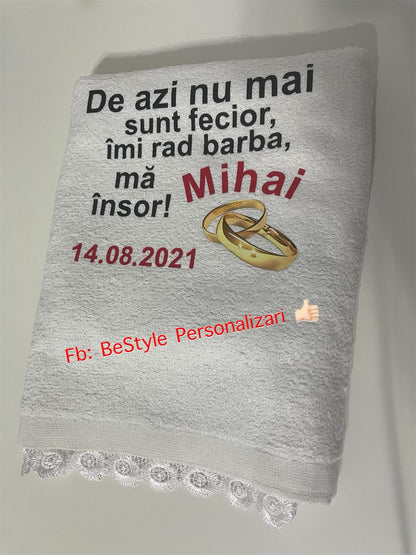 Prosop personalizat nunta pentru mire 03