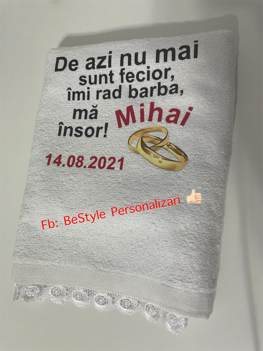 Prosop personalizat nunta 14