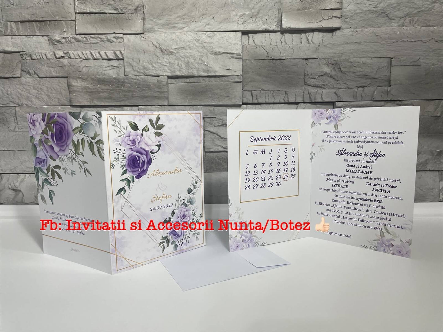 Invitatie nunta BSIN067