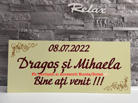 Pancarta Bine ati venit 01