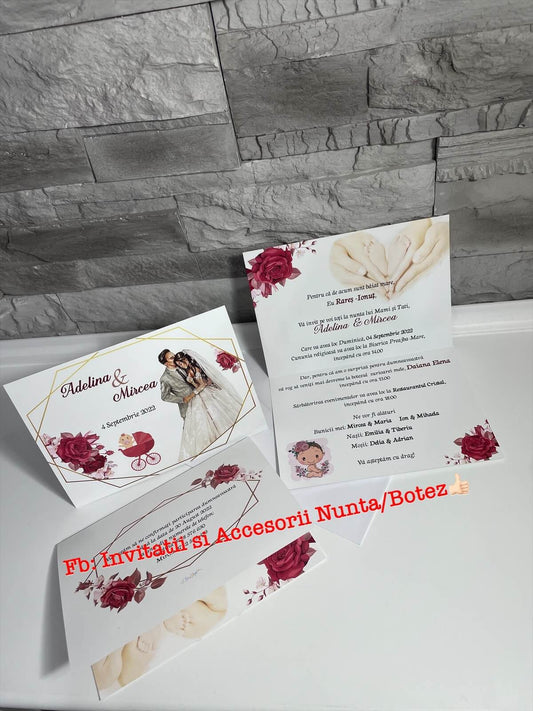 Invitatie 2 in 1 BSIN55