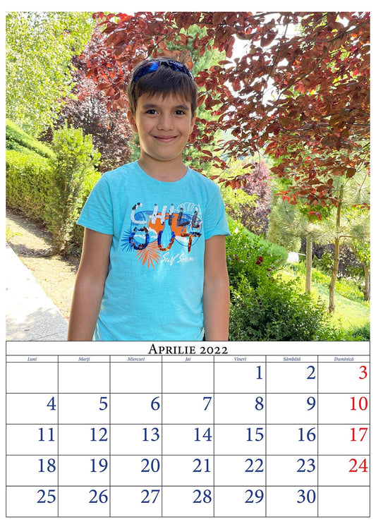 Calendar personalizat de perete 2025 CAL P56