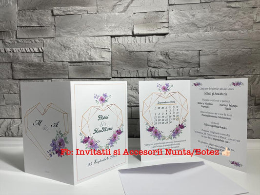 Invitatie nunta BSIN047