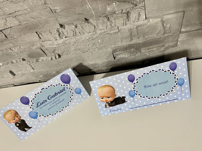 Plic de bani botez BSPB051 - Boss Baby