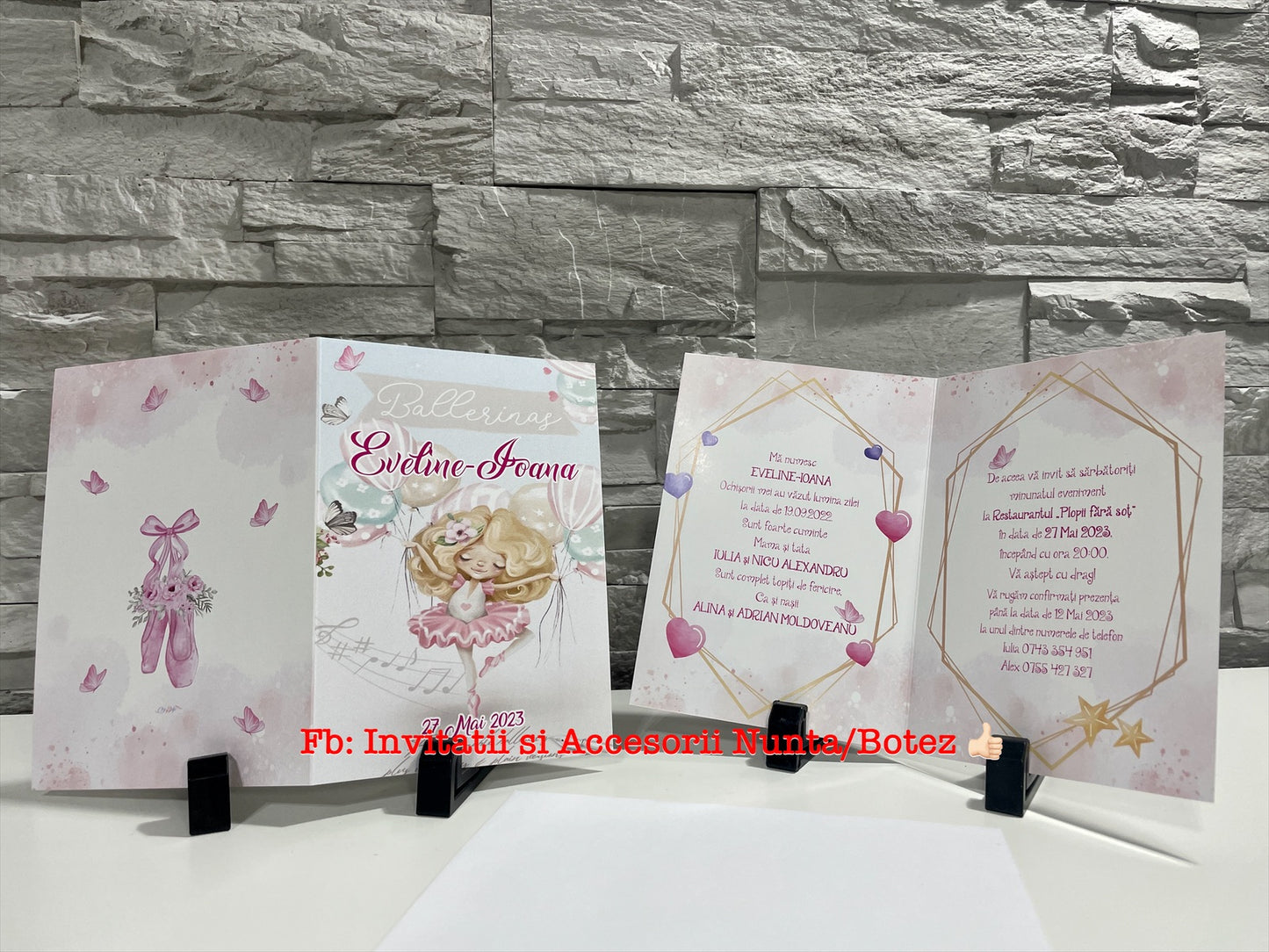 Invitatie botez BSIB34