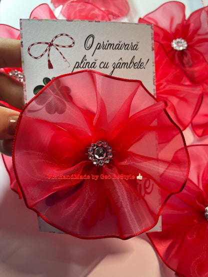 Martisoare pentru fete - clamite pentru par