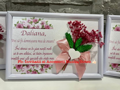 Invitatie domnisoare de onoare 01