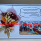Tablou martisor cu buchet din flori uscate pentru doamna 01