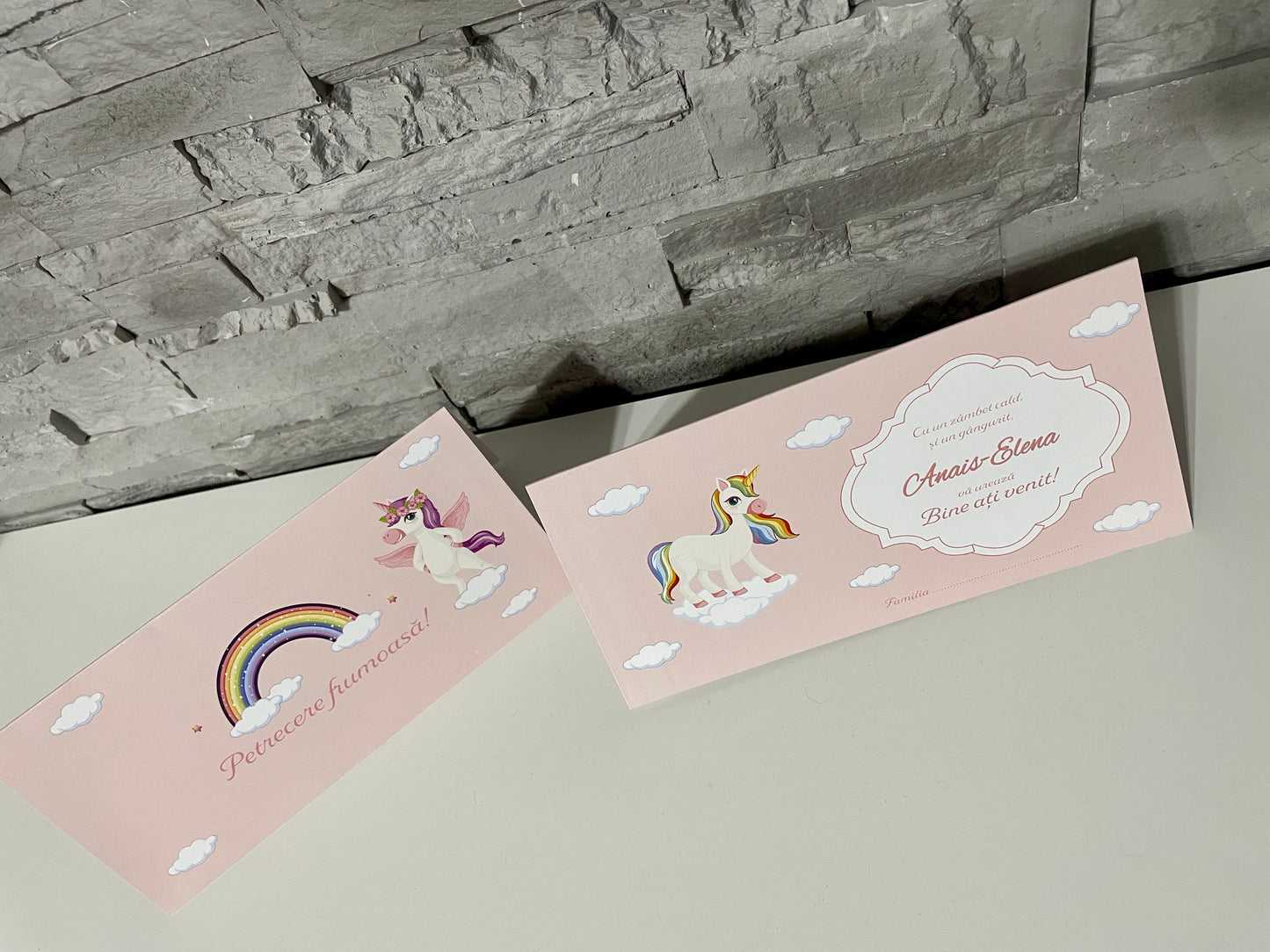Plic de bani botez BSPB061 - Unicorn