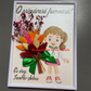 Tablou martisor cu buchet din flori uscate 15/20 cm - 01