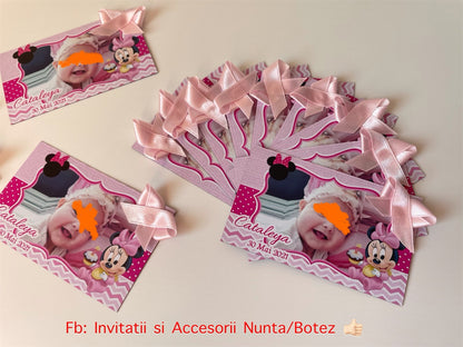 Marturie botez fetita magnet de frigider 06