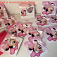 Invitatie botez BSIB05 Baby Minnie Mouse