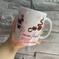 Cana personalizata alba Crăciun