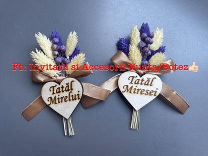 Floare de pus in piept personalizata 08