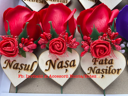 Floare de pus in piept personalizata 04