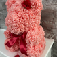 Ursulet 3D din trandafiri de spuma de 33 cm