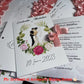 Invitatie nunta BSIN83 cu fundita
