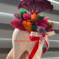 Martisor medic stomatolog cu licheni 01