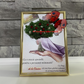 Tablou martisor buchet din licheni 13/18 cm