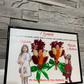 Tablou personalizat cu fotografie si buchet din flori uscate pentru bunici A4