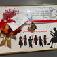 Tablou martisor cu buchet din flori uscate pentru doamna 01
