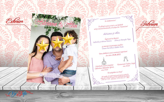 Invitatie nunta BSIN008