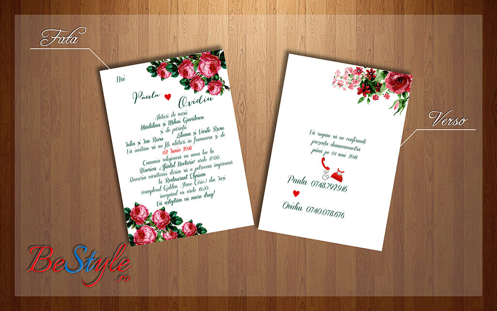 Invitatie nunta BSIN015