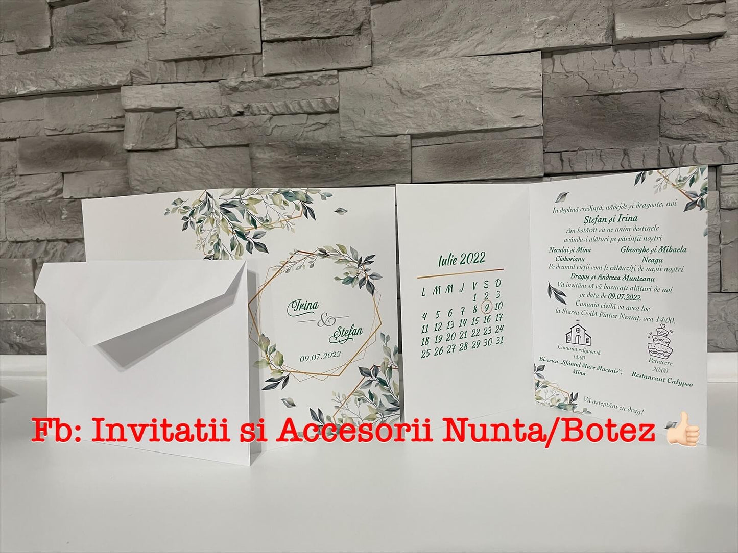 Invitatie nunta BSIN21