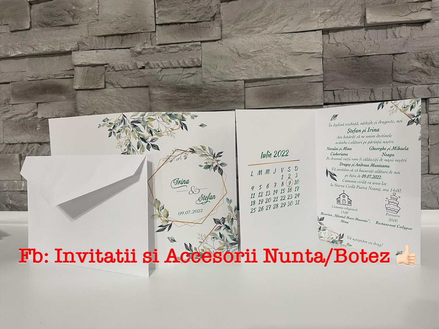 Invitatie nunta BSIN021