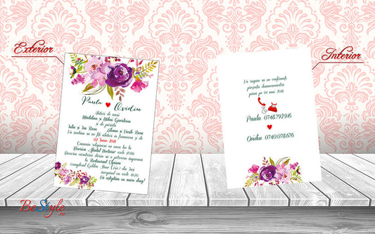 Invitatie nunta BSIN027