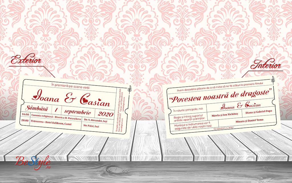 Invitatie nunta BSIN029