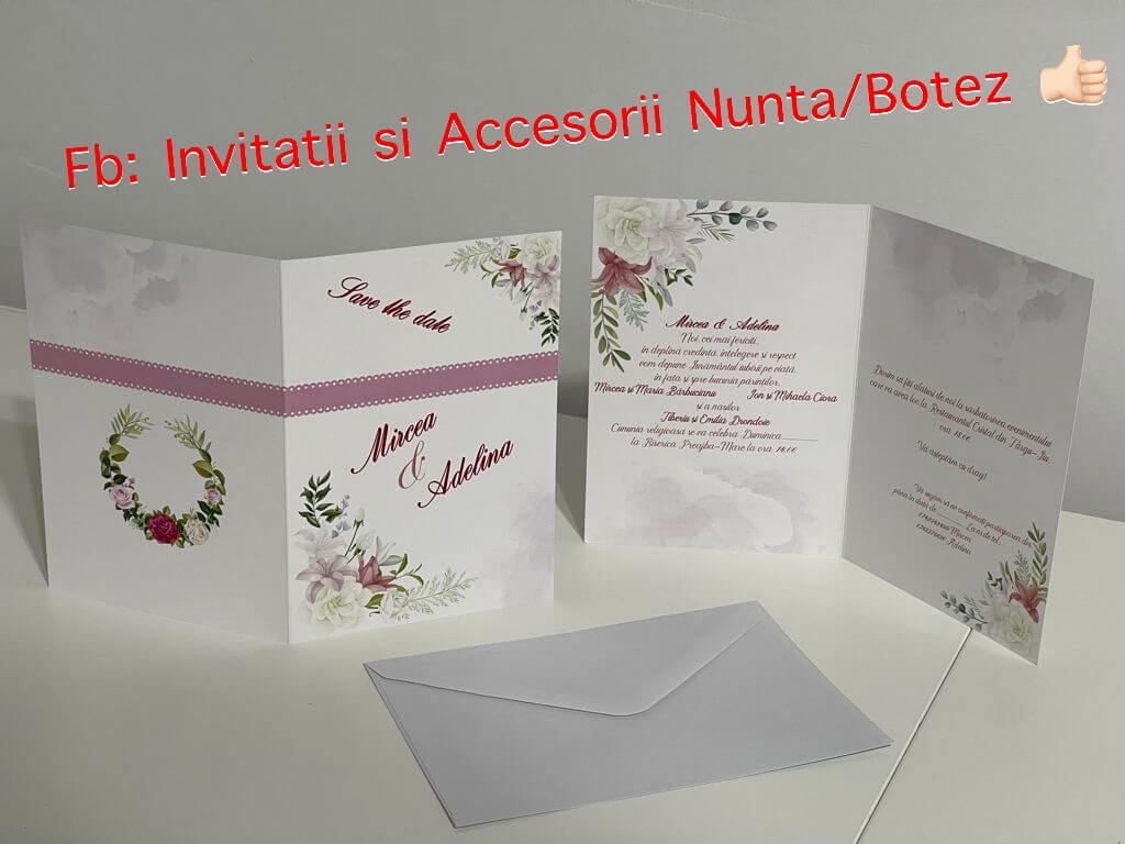 Invitatie nunta BSIN063