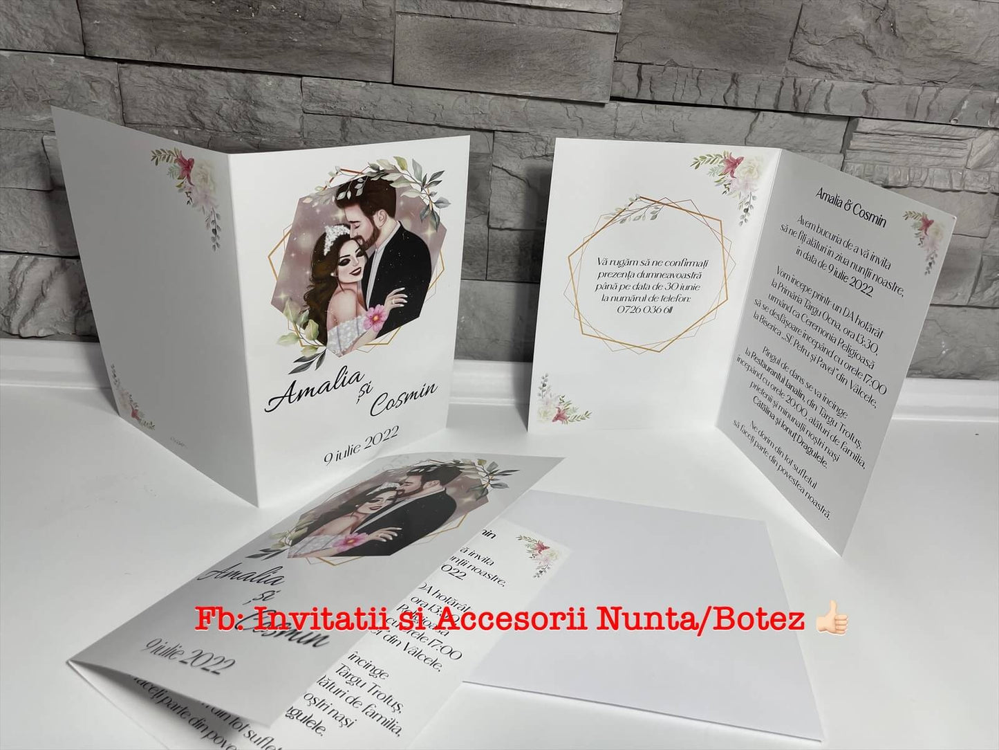 Invitatie nunta BSIN066