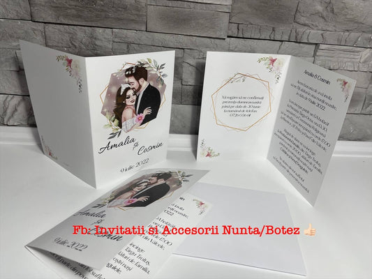 Invitatie nunta BSIN066