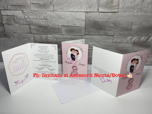 Invitatie 2 in 1 BSIN68